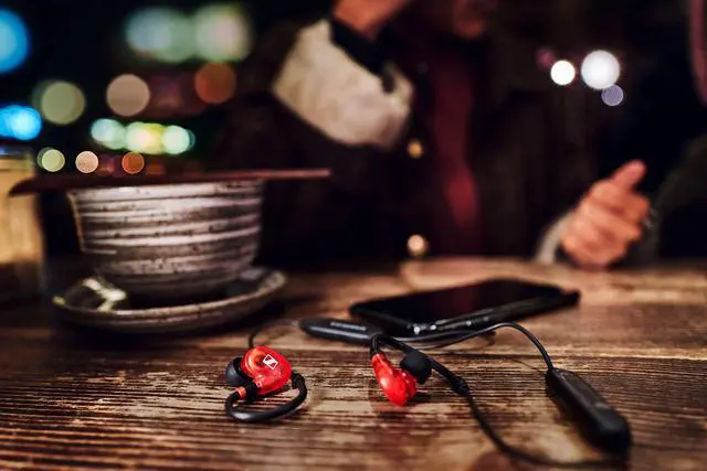 Alt view image 2 of 7 - Pro Audio IE 100 Pro Wireless In-Ear Monitor, Red