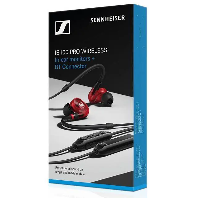 Alt view image 4 of 7 - Pro Audio IE 100 Pro Wireless In-Ear Monitor, Red