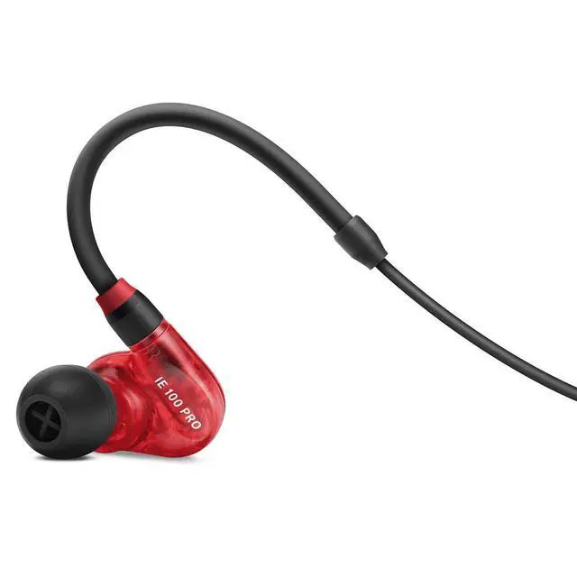 Alt view image 6 of 7 - Pro Audio IE 100 Pro Wireless In-Ear Monitor, Red