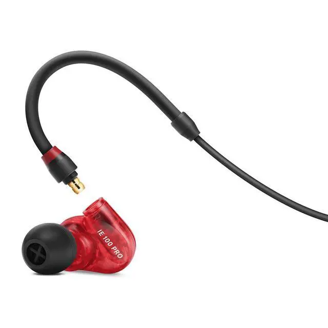 Alt view image 7 of 7 - Pro Audio IE 100 Pro Wireless In-Ear Monitor, Red