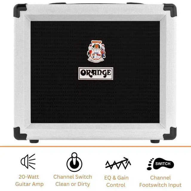 Alt view image 2 of 7 - Crush 20RT Orianthi Limited Edition 20 Watts, White