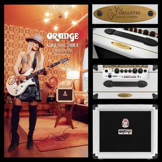 Alt view image 6 of 7 - Crush 20RT Orianthi Limited Edition 20 Watts, White