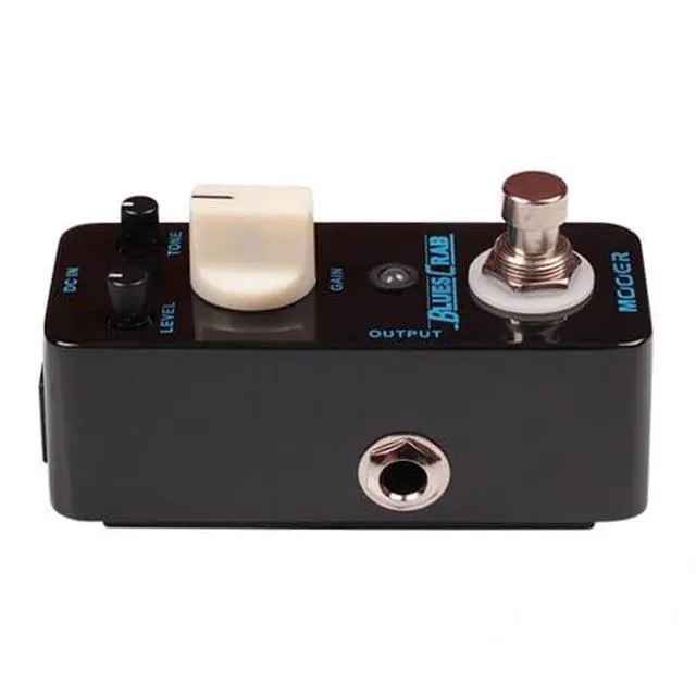 Alt view image 3 of 3 - Blues Crab Driver Guitar Effects Pedal Classic blues Overdrive Sound Characteristic with Pedalboard Accessories