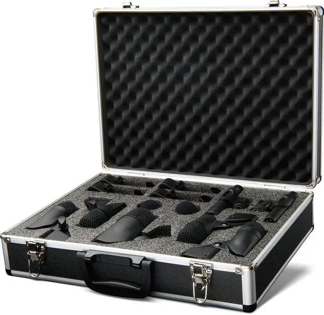Alt view image 2 of 7 - DM-7: Complete Drum Microphone Set for Recording and Live Sound