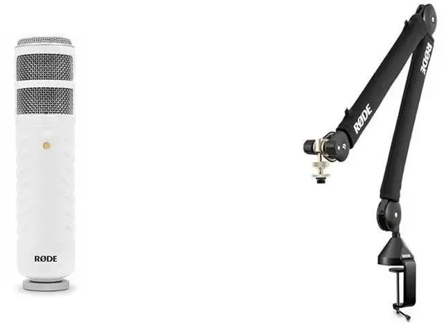 Main image of Podcaster USB Mic and PSA1+ Studio Arm with Cable Management, Black