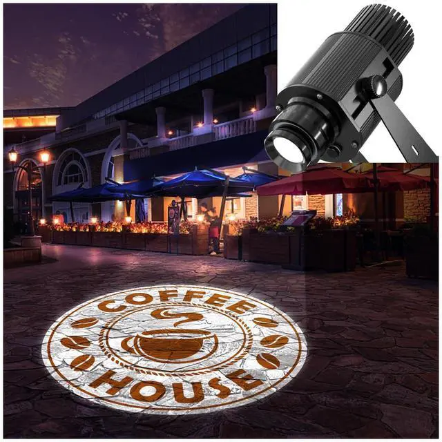 Main image of Logo Projector Lights Custom GOBO projectors for Store Business or wall Outdoor Waterproof ip67 HD led for Shop Advertising and Wedding