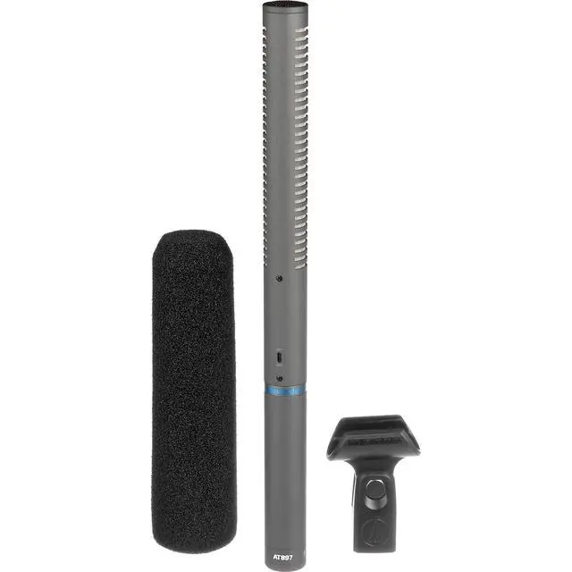 Alt view image 3 of 3 - AT897 Line/Gradient Shotgun Condenser Microphone