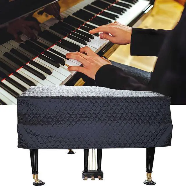 Alt view image 5 of 5 - Grand Piano Cover Waterproof Moisture-proof and Dustproof Grand Piano Protective Cover (160cm/62.9in)