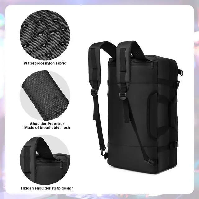 Alt view image 5 of 7 - DJ Controller Case Compatible with Pioneer DDJ-FLX4/DDJ-400/DDJ-REV1 - Thick Padded DJ Backpack with Multi-Pocket for Accessories, Adjustable Strap, 22×13×4.5in