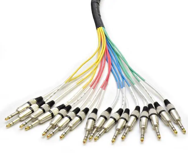 Alt view image 2 of 3 - SAXT-16x15M - 16 Channel 15' XLR Male to 1/4" TRS Snake Cable