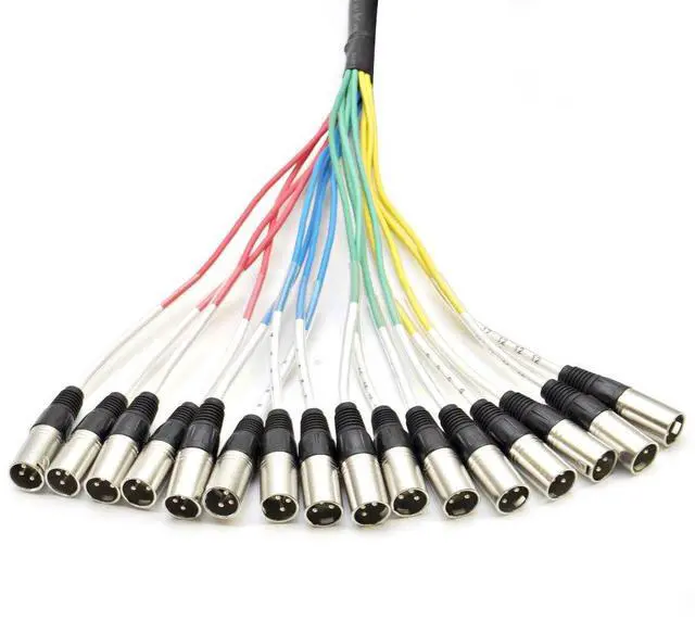 Alt view image 3 of 3 - SAXT-16x15M - 16 Channel 15' XLR Male to 1/4" TRS Snake Cable