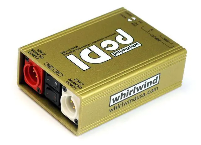 Alt view image 2 of 2 - pcDI Direct Box for Interfacing Outputs CD Players, Sound Cards, iPod MP3 Players