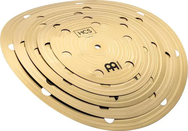 Main image of Meinl Cymbals Smack Stack Cymbals for Drums, 5-PC HCS MADE IN GERMANY | 8/10/12/14/16", Durable Brass Alloy, Bright & Musical Sound, Beginner Friendly Made by the Same Team as Meinl's Pro Cymbals