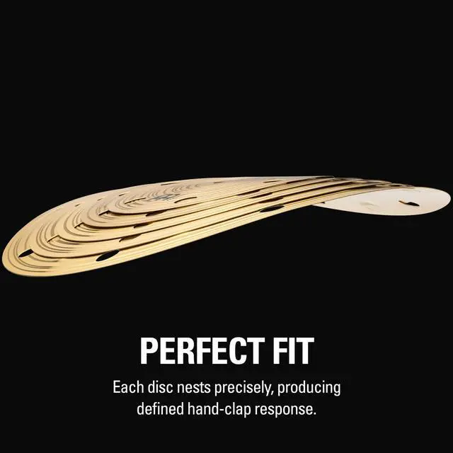 Alt view image 4 of 7 - Meinl Cymbals Smack Stack Cymbals for Drums, 5-PC HCS MADE IN GERMANY | 8/10/12/14/16", Durable Brass Alloy, Bright & Musical Sound, Beginner Friendly Made by the Same Team as Meinl's Pro Cymbals