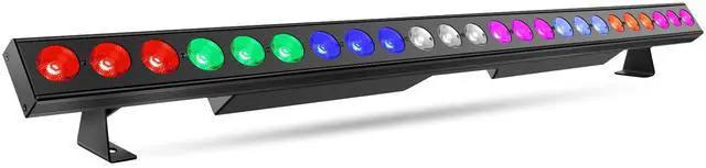 Main image of LED Stage Wash Light Bar - 150W 6IN1 RGBWA+UV Color Changing Linear Wall Washer DJ Light Bar by DMX 8-Zone Segment Control Sound Activated Uplight for Event Party Church Wedding Stage Lighting