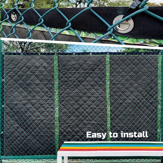 Alt view image 6 of 7 - Outdoor Sound Barrier 39.37" X 78.74", Soundproof Blanket,Sound Blanket,Noise Barriers at Construction Sites,Air Conditioner, Stadiums and Factories Etc(1 Pack)