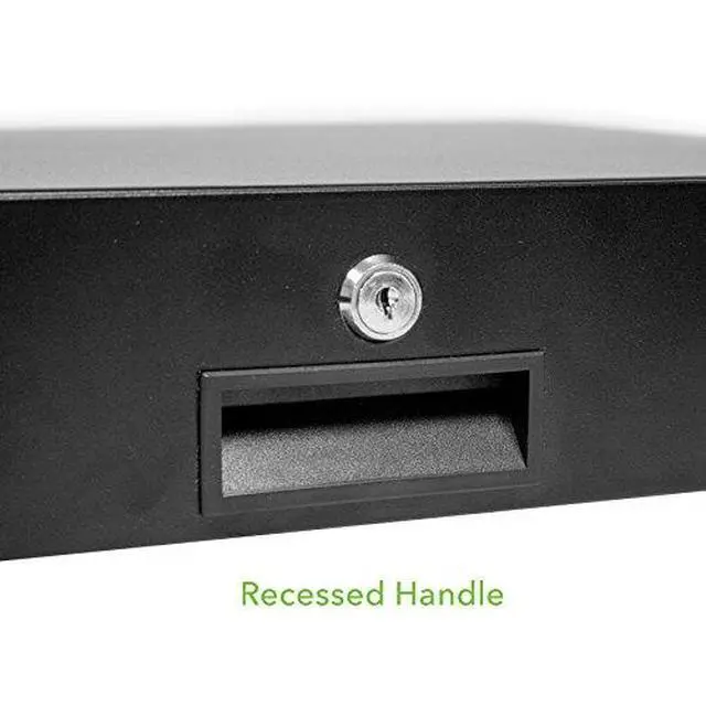 Alt view image 4 of 7 - Server Cabinet Case 19 Inch Rack Mount DJ Locking Lockable Deep Drawer with Key 3U