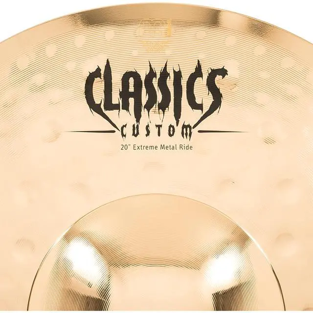 Alt view image 2 of 6 - Meinl 20" Ride Cymbal - Classics Custom Extreme Metal - Made in Germany, (CC20EMR-B)