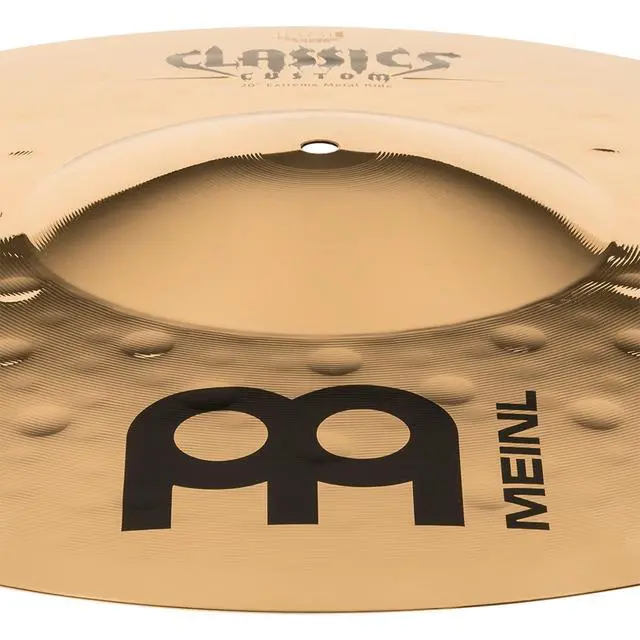 Alt view image 3 of 6 - Meinl 20" Ride Cymbal - Classics Custom Extreme Metal - Made in Germany, (CC20EMR-B)