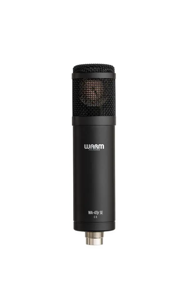 Alt view image 3 of 4 - WA-47jr SE Large-Diaphragm Cardioid Condenser Microphone, Vintage-Inspired, Rich Analog Studio Sound for Vocals & Instruments, Black (XLR)