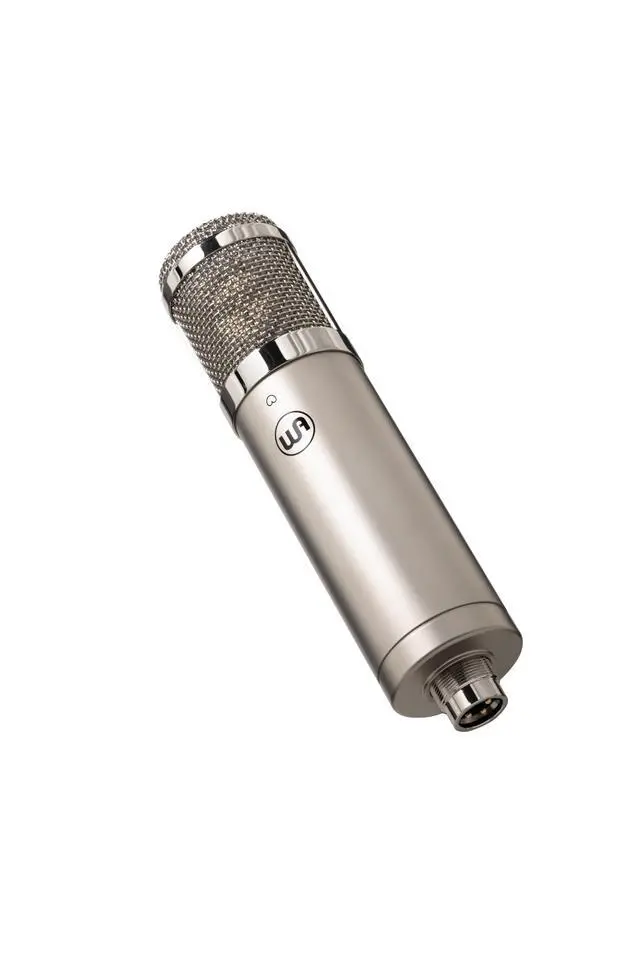 Alt view image 2 of 4 - WA-47jr SE Large-Diaphragm Cardioid Condenser Microphone, Vintage-Inspired, Rich Analog Studio Sound for Vocals & Instruments, Nickel (XLR)