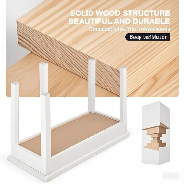 Alt view image 5 of 7 - Piano Stool with Storage Piano Stool with Padding Wooden Keyboard Piano Double Seat with Waterproof and Non-Slip, White