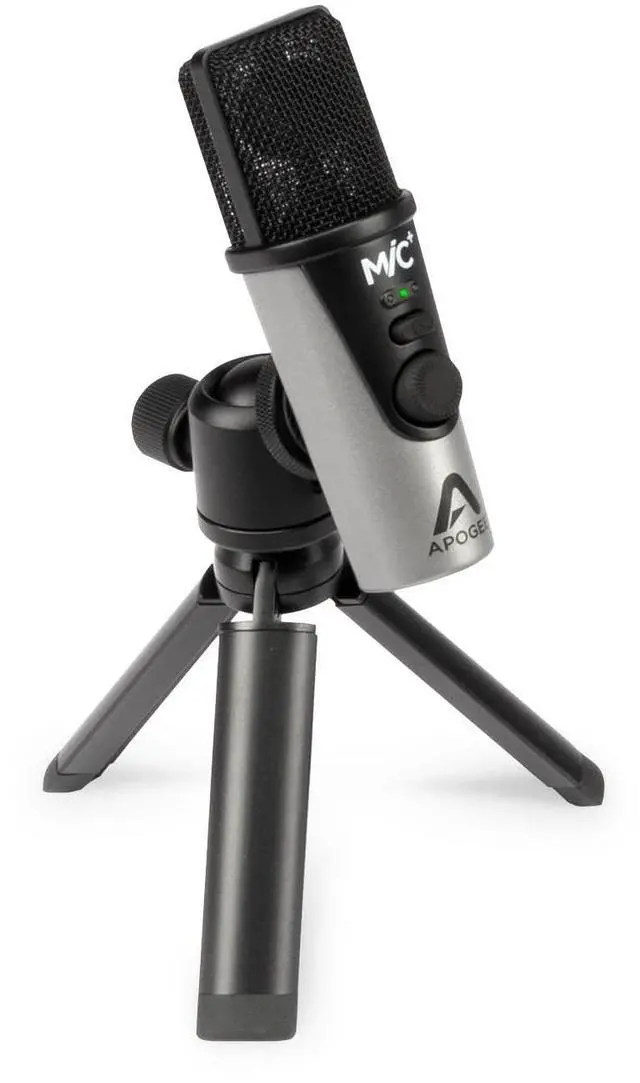Main image of MiC Plus - Studio Quality USB Microphone with Cardioid Condenser Mic Capsule, Built In Mic Pre-Amp & Zero-Latency Headphone Output