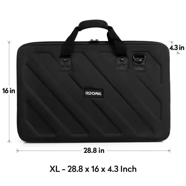 Alt view image 3 of 7 - Mixer Travel Case, Carrying Storage Bag Compatible with DJ Controller for DDJ-1000 / DDJ-FLX10 / 1000SRT (Mixing Board Not Included)