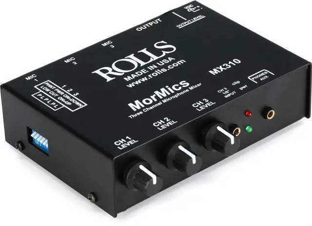 Main image of MX310 Mormic 3 Ch. Mic Mixer