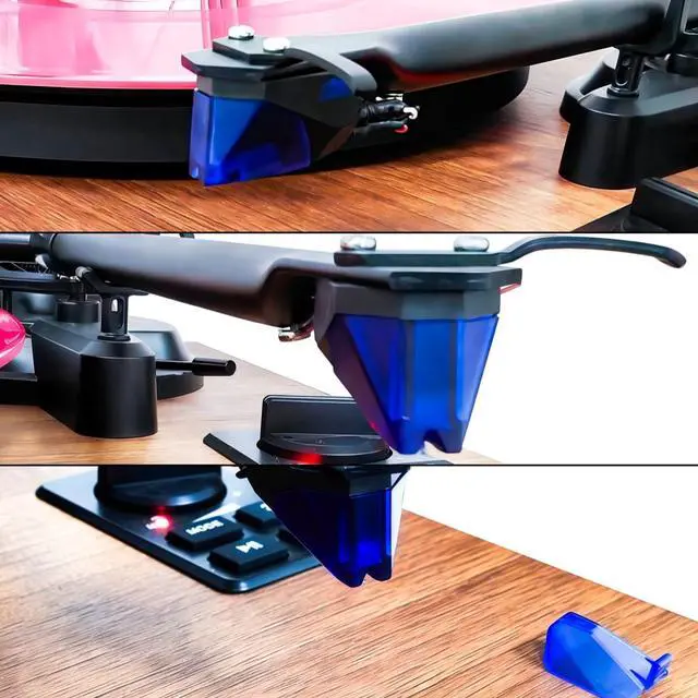 Alt view image 5 of 6 - 2M Blue Turntables Elliptical Diamond Stylus Replacement for Ortofon 2M Series Stylus, Universally Compatible With Ortofon 2M PnP MkII Turntable Cartridge with Stylus Guard Cover