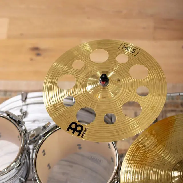 Alt view image 2 of 4 - Meinl Cymbals Trash Crash Cymbal for Drums, 18" HCS MADE IN GERMANY | Durable Brass Alloy, Bright & Musical Sound, Beginner Friendly Made by the Same Team as Meinl's Pro Cymbals