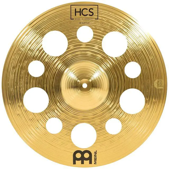 Alt view image 4 of 4 - Meinl Cymbals Trash Crash Cymbal for Drums, 18" HCS MADE IN GERMANY | Durable Brass Alloy, Bright & Musical Sound, Beginner Friendly Made by the Same Team as Meinl's Pro Cymbals