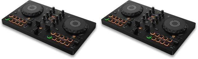 Main image of DDJ-FLX2 Beginner DJ Controller for Phone, Tablet & PC (Pack of 2)