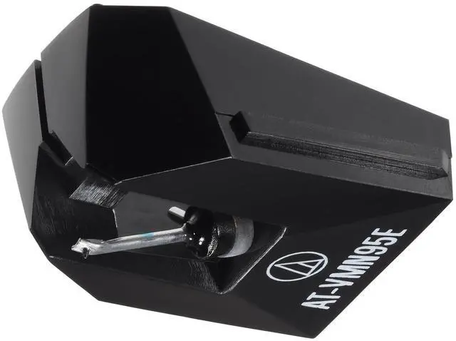 Main image of AT-VMN95EBK Elliptical Replacement Turntable Stylus for AT-VM95 Series Cartridges, Compatible with AT-LP120X Series, AT-LP3XBT, AT-LPW40, AT-LPW50, AT-LP5X, AT-LP8X, Black