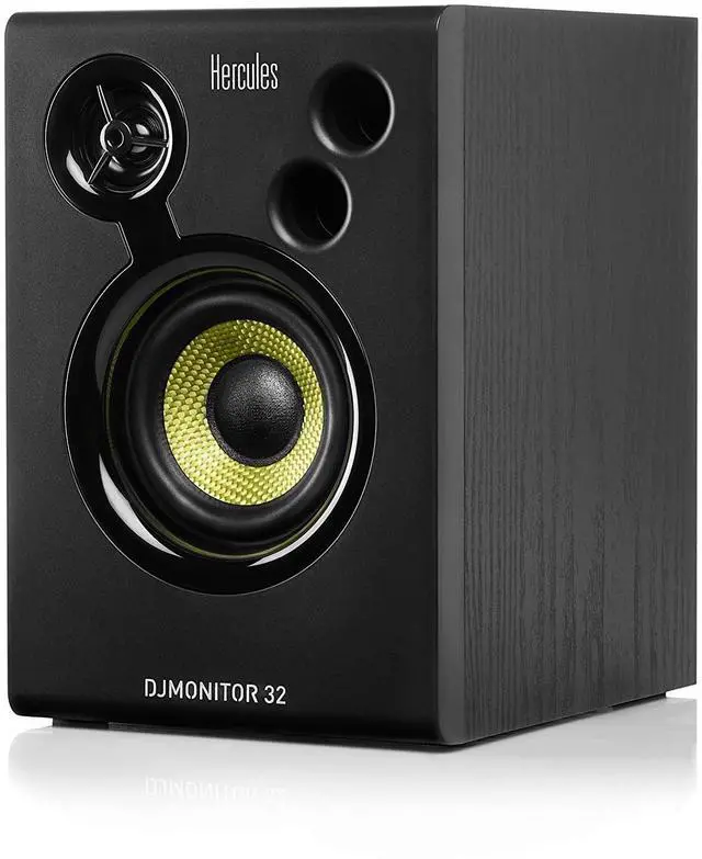 Alt view image 4 of 5 - DJMonitor 32: 2 x 15 watts RMS active monitoring speakers,Black