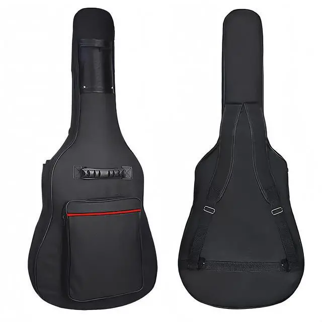 Alt view image 4 of 5 - 38inch Wood Acoustic Guitar for Adults, 6 Steel-String Acoustic Guitar With Bag and Elementary Tutorial of Folk Guitar for Beginners
