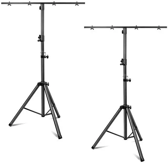 Main image of DJ Lights Stand 2 Pack, Heavy Duty DJ Stand, Portable Par Can Tripod Stage Light Stand Adjustable Height 41-95 Inch, DJ Lighting T Bar Suitable for Stages, Bar, Banquet, Party