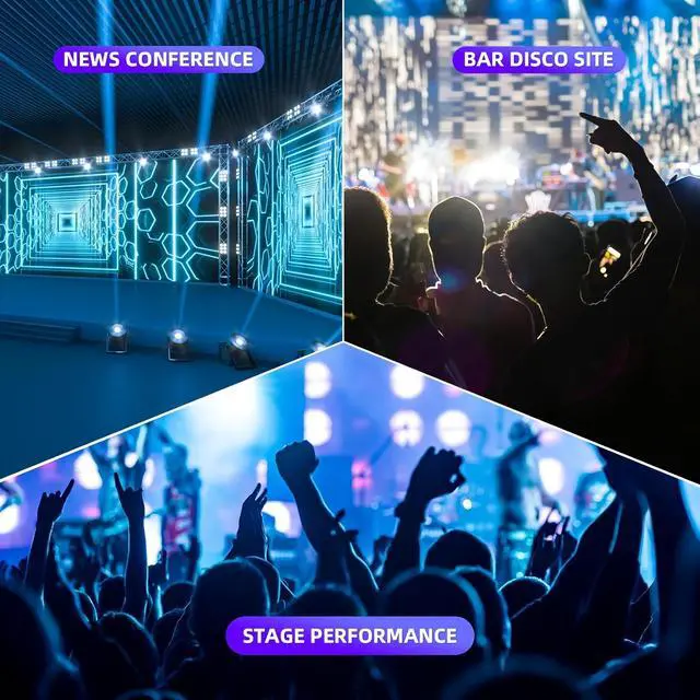 Alt view image 7 of 7 - DJ Lights Stand 2 Pack, Heavy Duty DJ Stand, Portable Par Can Tripod Stage Light Stand Adjustable Height 41-95 Inch, DJ Lighting T Bar Suitable for Stages, Bar, Banquet, Party