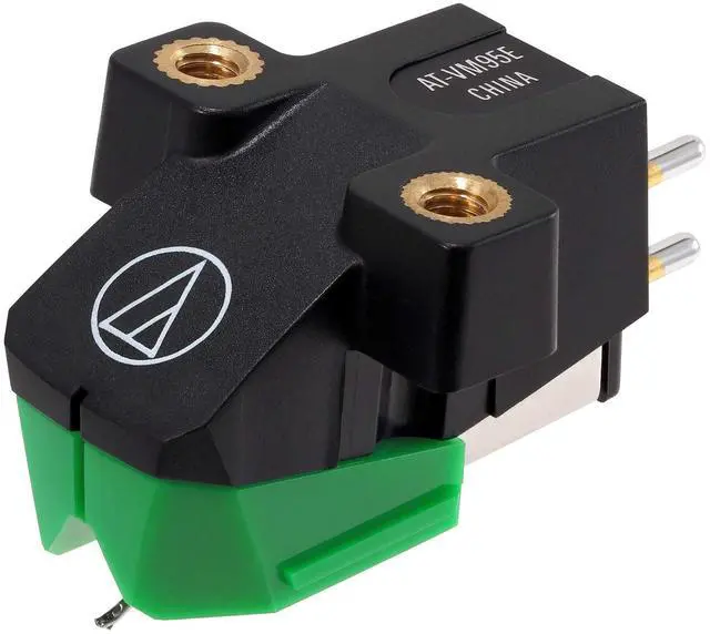Alt view image 2 of 4 - AT-VM95E Dual Moving Magnet Turntable Cartridge Green