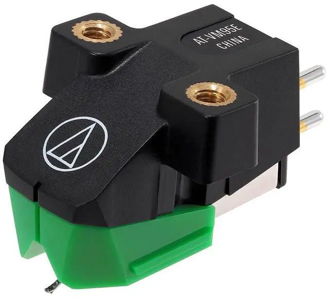 Alt view image 4 of 4 - AT-VM95E Dual Moving Magnet Turntable Cartridge Green