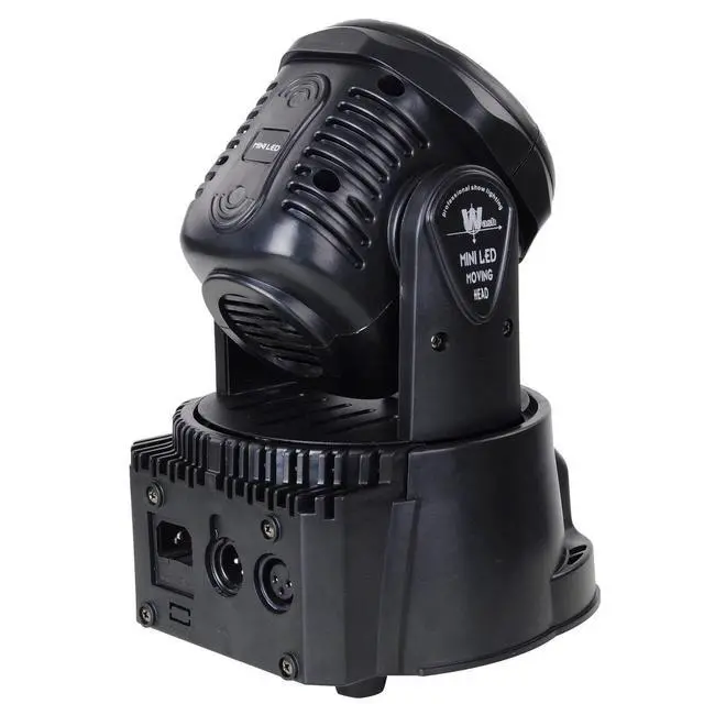Alt view image 3 of 4 - Moving Head Light 7 x 18W 6 in 1 LED RGBWA+UV Stage DJ Lights | DMX& Sound Activated, 9/14 CH, 540° Pan & 180° Tilt, Wash Light for Party, Weddings, Clubs, Concerts, Bars and Events
