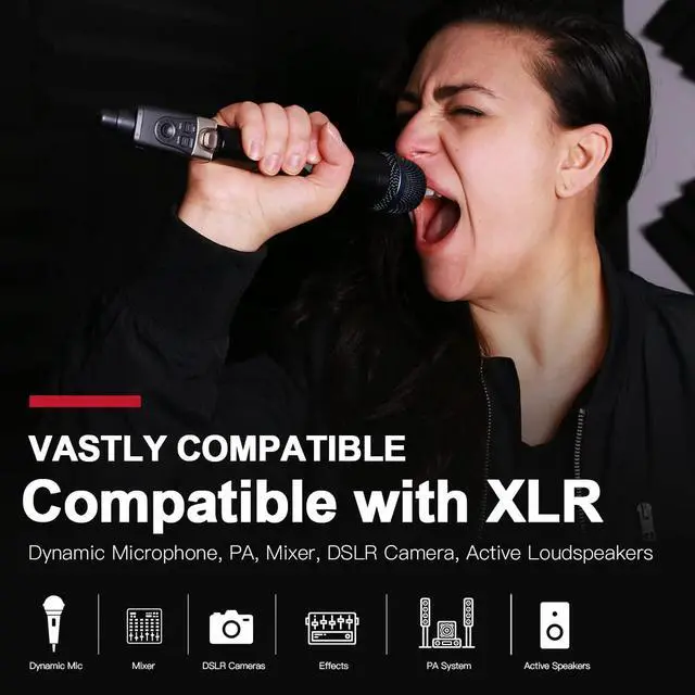Alt view image 6 of 6 - U3R Receiver ONLY for U3 Microphone Wireless System