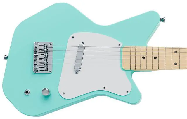 Alt view image 4 of 6 - Pro VI Electric kids real guitar for Beginners Ages 9+ Learning app & lessons included (Green)