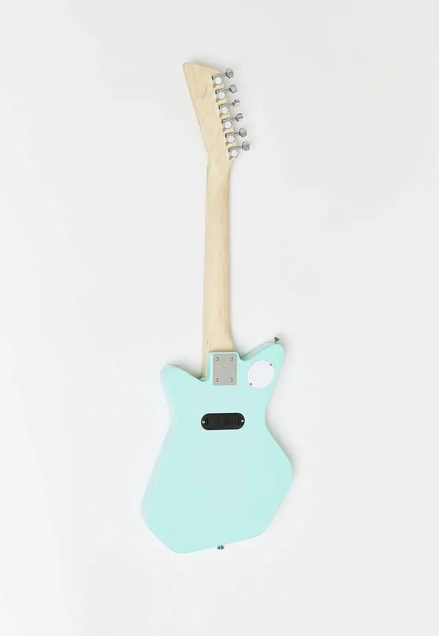 Alt view image 3 of 6 - Pro VI Electric kids real guitar for Beginners Ages 9+ Learning app & lessons included (Green)