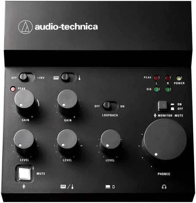 Main image of AT-UMX3 USB Desktop Audio Mixer