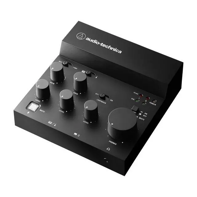 Alt view image 2 of 7 - AT-UMX3 USB Desktop Audio Mixer