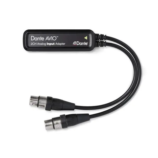 Alt view image 2 of 5 - Dante AVIO 2-Channel Analog Input Adapter