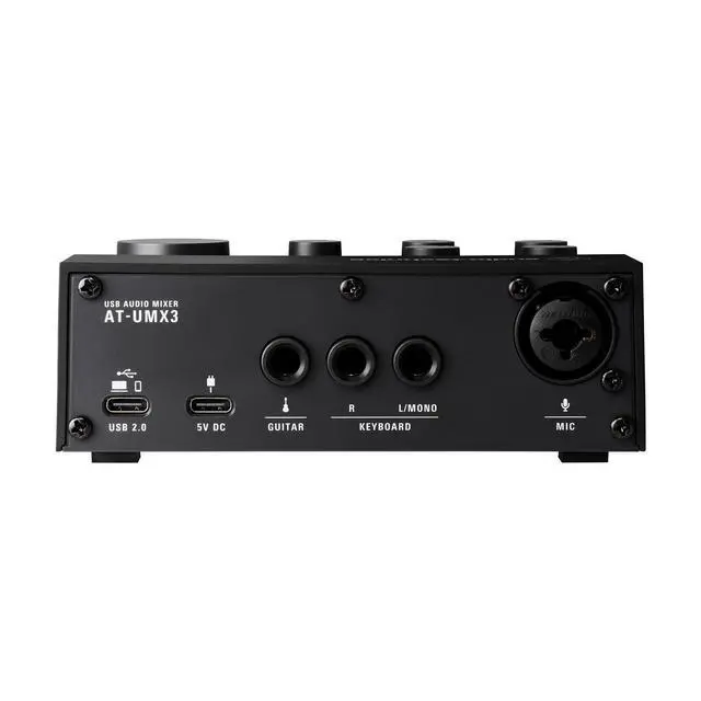 Alt view image 4 of 7 - AT-UMX3 USB Desktop Audio Mixer