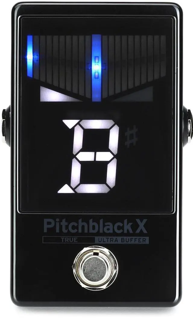 Main image of Pitchblack X Chromatic Guitar Pedal Tuner w/ Four Display Modes and High Visibility Display (PBX)