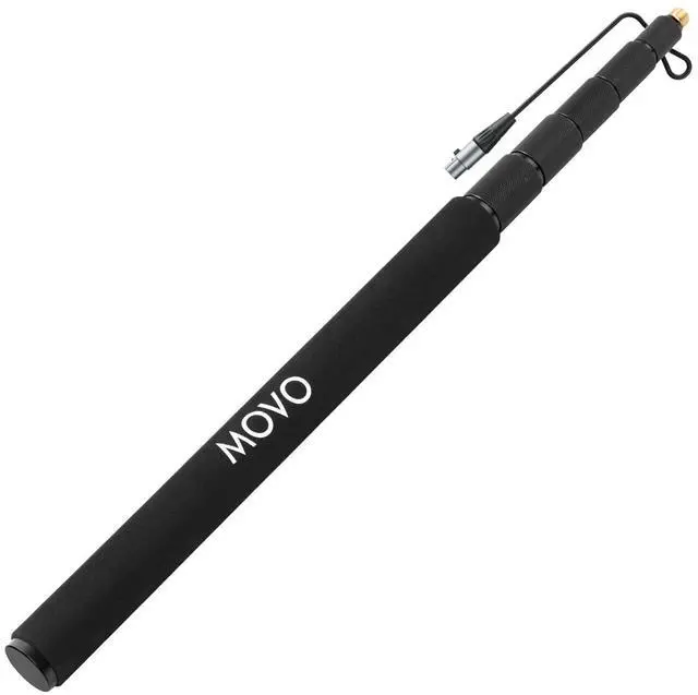 Main image of CMP-17C Professional 9.8' Aluminum Boom Pole for Shotgun Microphones with Internal XLR Cable Compatible with Rode NTG Series, Sennheiser MKE600, Audio-Technica AT875R & More